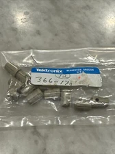 (1) Tektronix 366-1786-01 Knob W/white pointer 400 Series 492, 494, 495, 496