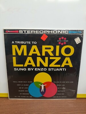 Enzo Stuarti  - A Tribute To Mario Lanza - Vinyl LP Record Album
