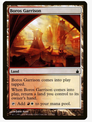 Boros Garrison - RAV (x4) PLAYSET MtG Magic the Gathering NM/LP
