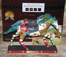 TRAIL OF PAINTED PONIES Holiday Patchwork~1E/0153~Christmas 2023~Quilted Horse