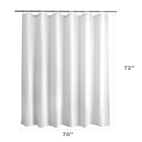 Waterproof Shower Curtain Liner Fabric Cloth Shower Curtain Liner with