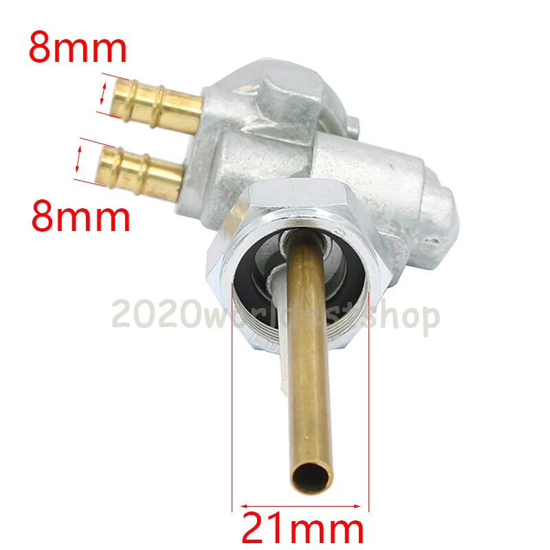 Fuel Valve Petcock For Kawasaki A1, A7, A1SS, A7SS, KZ 51023-043 / 51023-055 - Imagem 2 de 4
