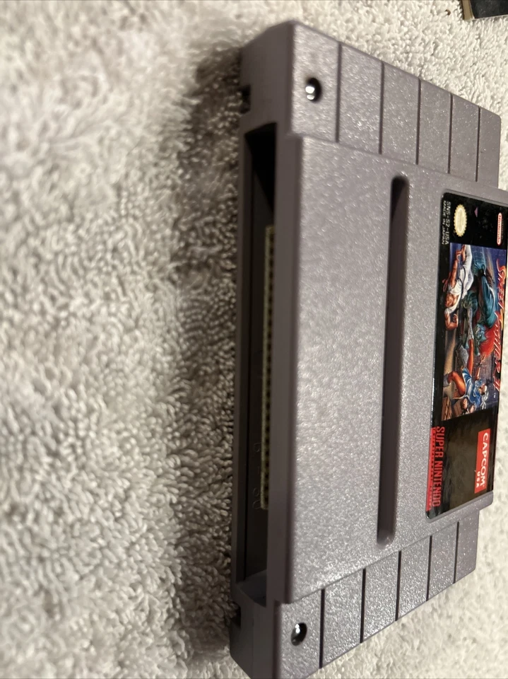 Street Fighter II 2 Turbo (Nintendo SNES, 1993) Complete CIB UNTESTED - Image 4 of 4
