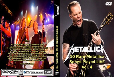 METALLICA 10 RARE METALLICA SONGS PLAYED LIVE VOL 4!! KISS HALESTORM BLINK 182