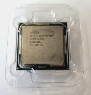3.2GHz Intel Core i5-3470 Quad-Core (BX80637I53470) 6M L3/1600MHz