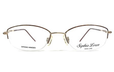 Sophia Loren Eyeglasses Frame ZYLOWARE M135 032 Red Gold Oval Half Rim 50-18-140