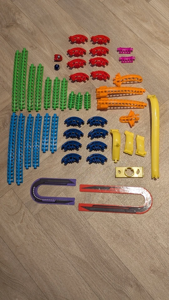 ThinkFun Rollercoaster Challenge Kids Board Game 1-Player Puzzle 100% Complete - Image 4 of 4