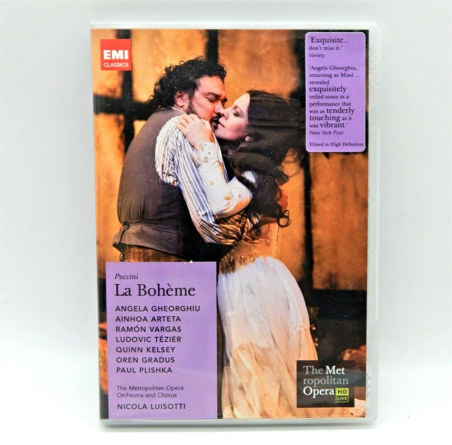 La Boheme DVD Music & Concerts Nicola Luisotti