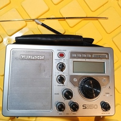 Grundig S350 AM/FM/SW1/SW2/SW3 High Sensitivity World Receiver NO ADAPTER READ