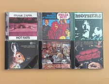 Frank Zappa 6 CD Lot Hot Rats Freak Out Absolutely Free Ensemble Ambrosius