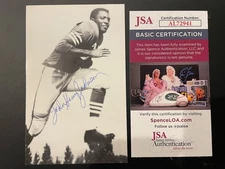 John Henry Johnson signed Radnor Graphic Art card Autographed RGA 90 JSA