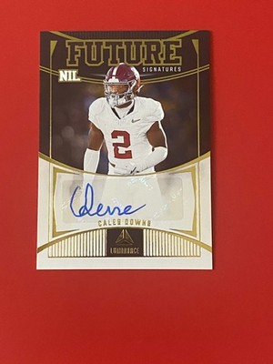 Caleb Downs 2024 Panini Luminance Future Signatures Luminance Alabama