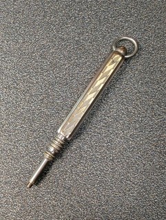 Antique Compact Mechanical Propelling Pencil 6cm
