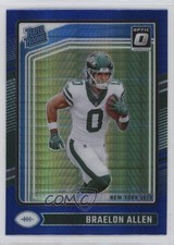 2024 Panini Donruss Optic Rated Rookie Blue Hyper Prizm Braelon Allen #211 1i5t