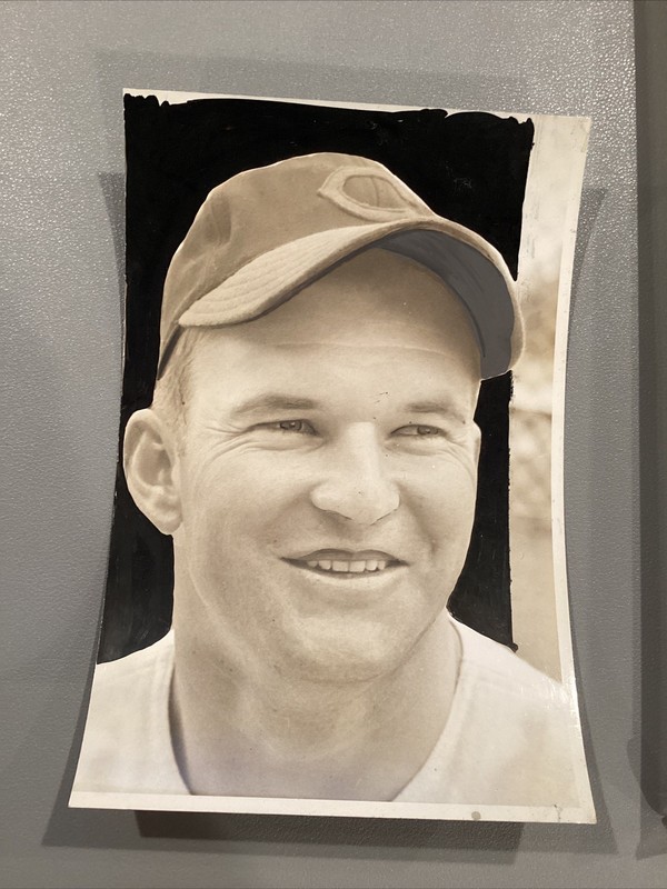 Harry Craft Cincinnati Reds Press Photo W Publication Markup