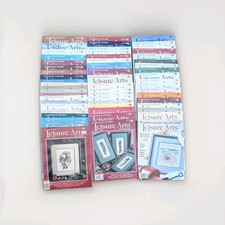 Lot of 54 Issues of Vintage Leisure Arts: The...