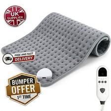 Electric Heating Pad for Back Neck Shoulder Pain Relief Heat Pad Therapy Wrap