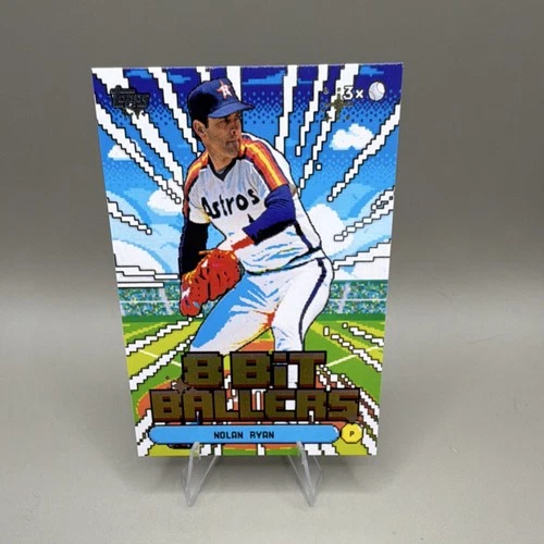Topps 2026  8 Bit Ballers Nolan Ryan Insert #8B-16 Astros Baseball Card