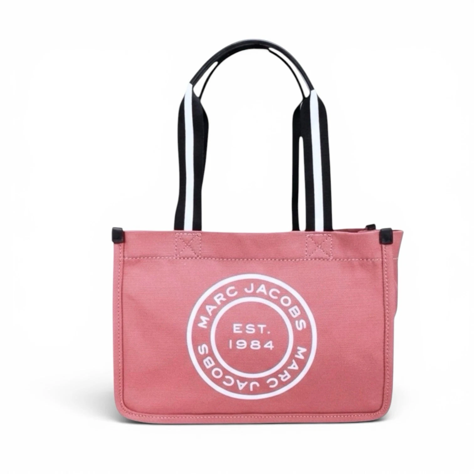 Marc Jacobs The Signet Medium Dusty Rose Canvas Tote Bag (EUC)