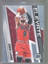 2021-22 Panini Mosaic - Zach LaVine Elevate Insert #9 - Chicago Bulls