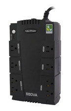CyberPower Standby Series CP550SLG 550VA 8 Outlets / USB Port - NO BATTERY