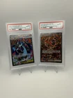 2025 UPC POKEMON PROMO #023 MEGA CHARIZARD X EX PSA 10 & #024 ORICORIO EX PSA 10