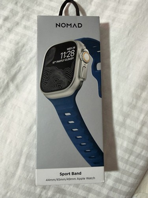 #ad Nomad Sport Band Apple Watch 44mm 45mm 49mm Atlantic Blue FKM – New $45.00