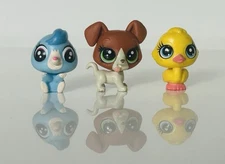 Littlest Pet Shop Hasbro Lot Of 3