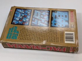 *damaged box, no manual* Pac-Mania Nintendo NES with box authentic