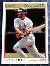 1992 O-Pee-Chee Premier - Ozzie Smith #84 St. Louis Cardinals MLB