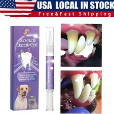 1* Pet Oral Gel Teeth Cleaning for Dogs & Cats Bad Breath Tartar Plaque Removal