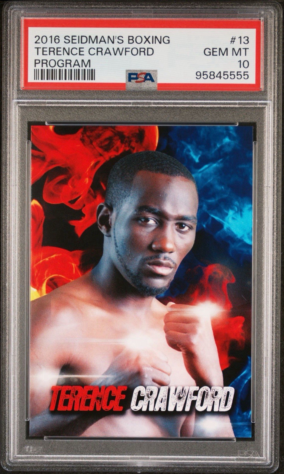 2016 Terence Crawford PSA 10 GEM Seidman’s Boxing 13 SP Rookie RC Pop 13 42-0 👑