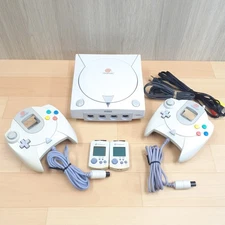 Sega Dreamcast console with 2 controllers & memory Japanese *US TARIFF PAID D105