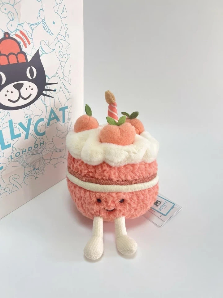 Jellycat Shanghai Exclusive - New Peach Cake. | eBay