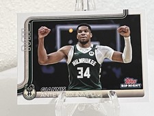 2025-26 Topps Basketball Giannis Antetokounmpo Rip Night BK8 🔥