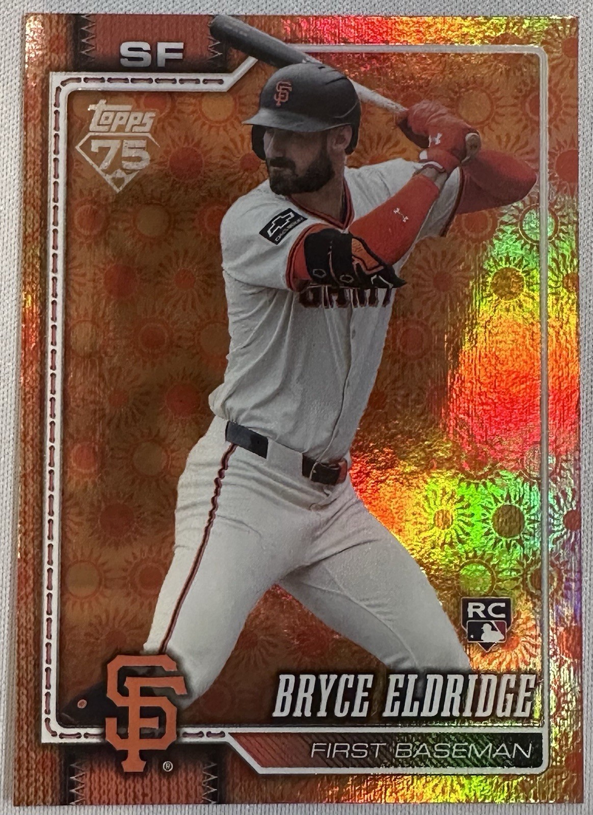2026 Topps Series 2 Bryce Eldridge Holiday Foil #406