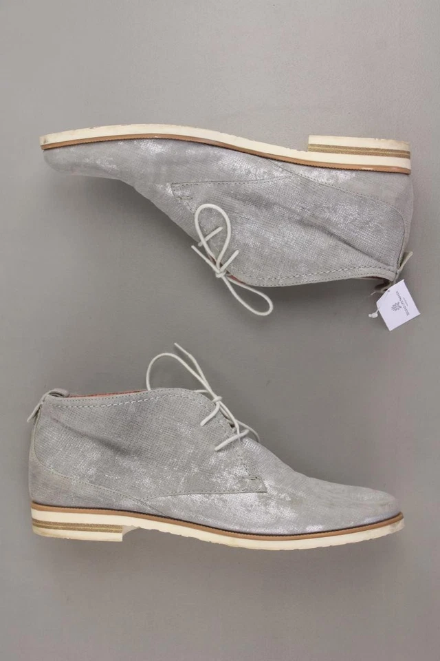 ⭐ Second Life Fashion scarpa per le signore taglia 39 d'argento di pelle ⭐ - Immagine 2 di 4