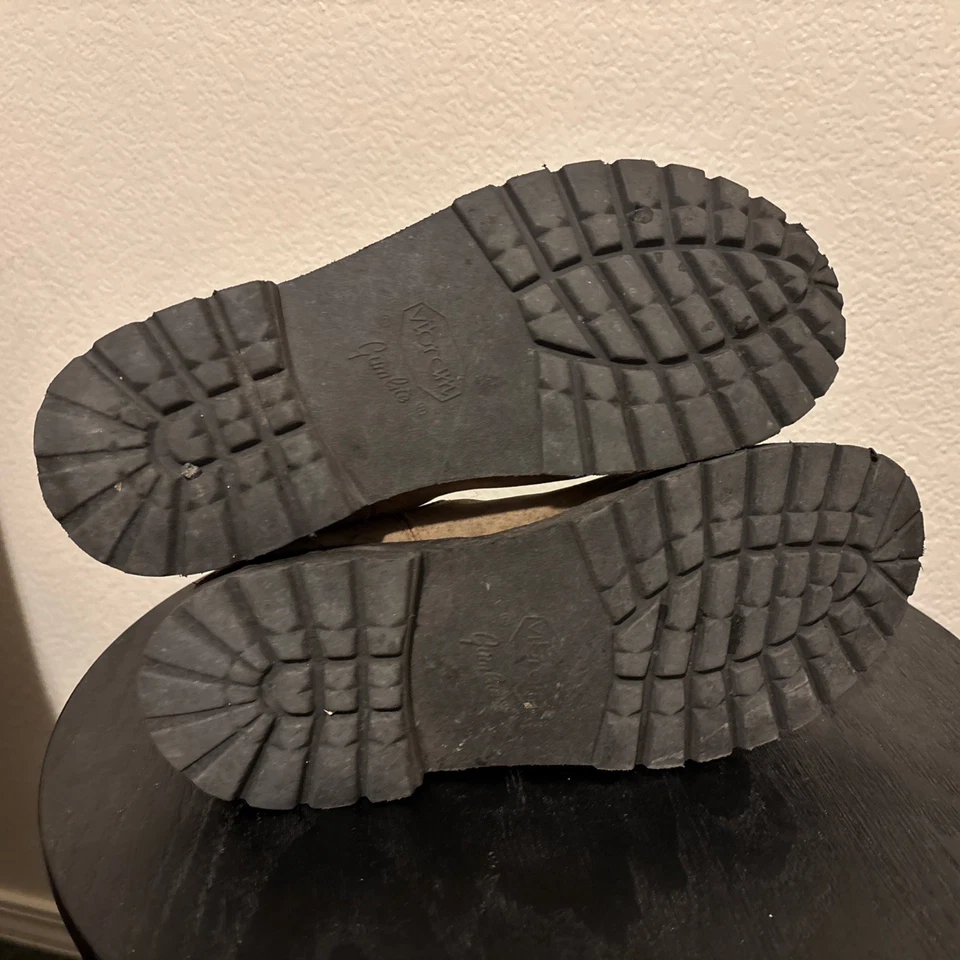 Bota Chelsea Blundstone 585 para hombre, talla 9- marrón rústico VIBRAM GUMLITE RESUELA Foto 4 de 4