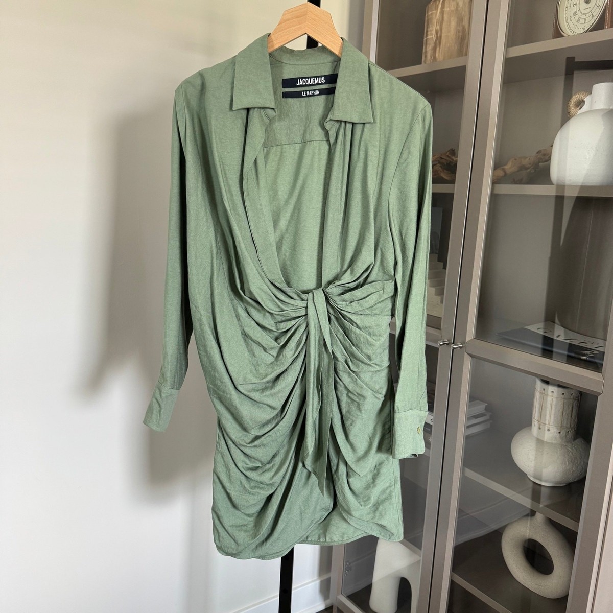 jacquemus bahia dress green Jaded London Warped Lines Print Backless Mini Dress