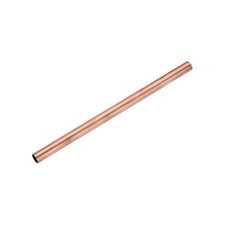 Copper Round Tube 11mm OD 0.5mm Wall Thickness 200mm Length Pipe Tubing