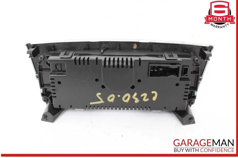 05-09 Unidad de control de clima calefacción aire acondicionado aire acondicionado Mercedes W203 C230 OEM Foto 4 de 4