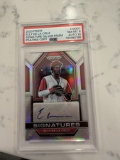 2023 Panini Prizm - Signatures Elly De La Cruz #SIG-EC Silver Prizm (AU, RC)