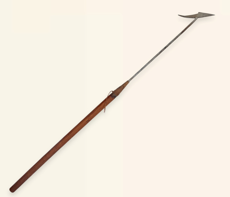 Antique Whaling Harpoon Spear — Nautical Maritime Display Piece 72" long