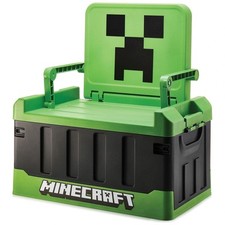Numskull Minecraft Bedroom Storage Box with Folding Chair
