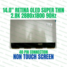 14" ATNA40YK06 OLED LCD Screen Panel QHD 2880X1800 90Hz EDP 40 Pin Non Touch