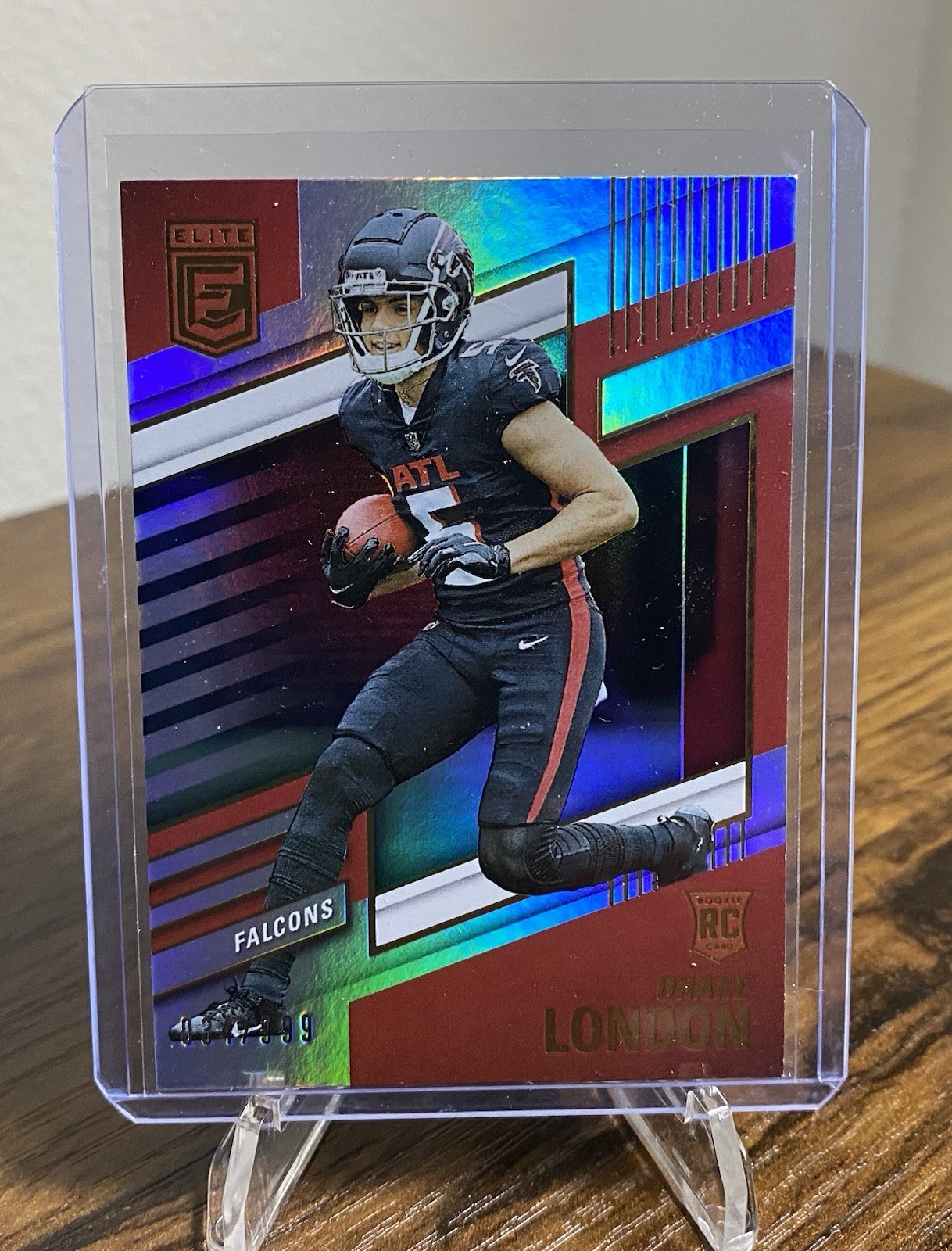 2022 Panini Donruss Elite - Rookies Drake London #120 /999 (RC)