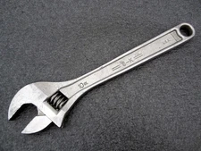 Vintage S-K Tools 10" Adjustable Wrench SK Made in USA