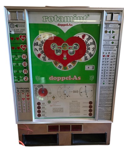 1974 German Rotamint Doppel-AS Slot Machine
