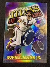 2026 Topps Series 1 Ronald Acuna Jr. Titans of the Game #TOG-7 Atlanta Braves
