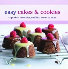 EASY CAKES & COOKIES By Not Available - Hardcover *Excellent Condition*
